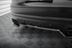 Maxton rear splitter (with vertical bars) for Porsche Cayenne Sport Design SUV / Coupe Mk3
