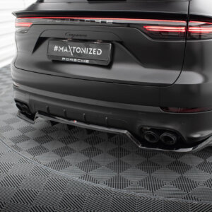 Maxton stražnji splitter (s vertikalnim šipkama) za Porsche Cayenne Sport Design SUV / Coupe Mk3