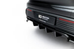 Maxton rear splitter (with vertical bars) for Porsche Macan EV Mk1