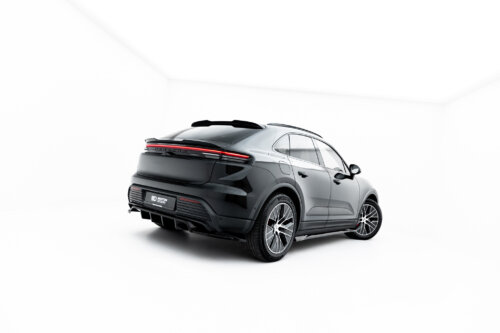 Maxton rear splitter (with vertical bars) for Porsche Macan EV Mk1