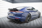 Maxton rear splitter (with vertical bars) for Porsche Panamera E-Hybrid 971 Facelift