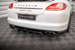 Maxton rear splitter (with vertical bars) for Porsche Panamera Turbo 970