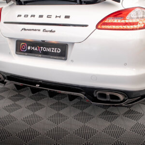 Maxton stražnji splitter (s vertikalnim šipkama) za Porsche Panamera Turbo 970