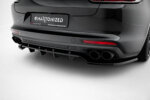 Maxton stražnji splitter (s vertikalnim šipkama) za Porsche Panamera Turbo S E-Hybrid / Panamera E-Hybrid / Panamera 4S 971