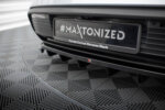 Maxton rear splitter (with vertical bars) for Porsche Taycan / Taycan 4 / Taycan 4S / Taycan GTS Mk1