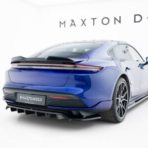 Maxton stražnji splitter (s vertikalnim šipkama) za Porsche Taycan Turbo S Mk1