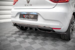 Maxton rear splitter (with vertical bars) for Renault Clio Mk5