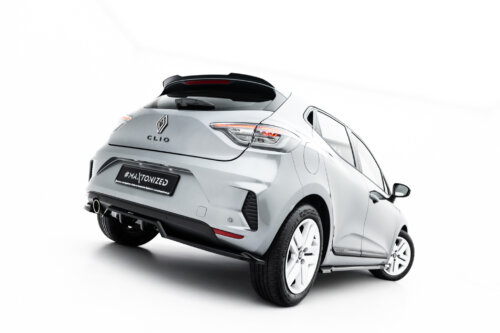 Maxton rear splitter (with vertical bars) for Renault Clio Mk5 Facelift