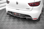 Maxton rear splitter (with vertical bars) for Renault Clio RS Mk4