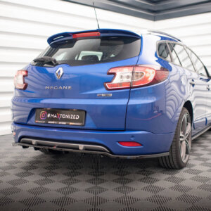 Maxton stražnji splitter (s vertikalnim šipkama) za Renault Megane GT Line Grandtour Mk3 Facelift