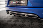Maxton rear splitter (with vertical bars) for Renault Megane GT Line Grandtour Mk3 Facelift