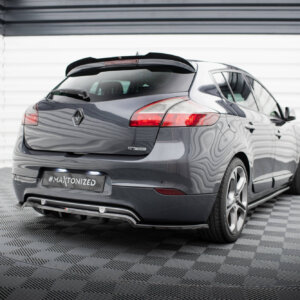 Maxton stražnji splitter (s vertikalnim šipkama) za Renault Megane GT MK3 Facelift
