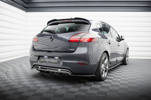 Maxton rear splitter (with vertical bars) for Renault Megane GT MK3 Facelift
