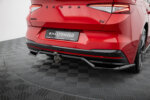 Maxton rear splitter (with vertical bars) for Skoda Enyaq Coupe iV RS