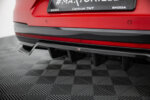 Maxton rear splitter (with vertical bars) for Skoda Enyaq Coupe iV RS