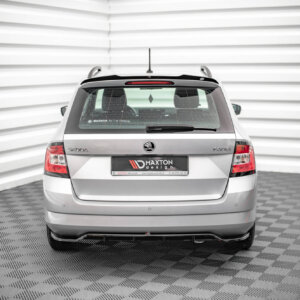 Maxton stražnji splitter (s vertikalnim šipkama) za Skoda Fabia Combi Mk3