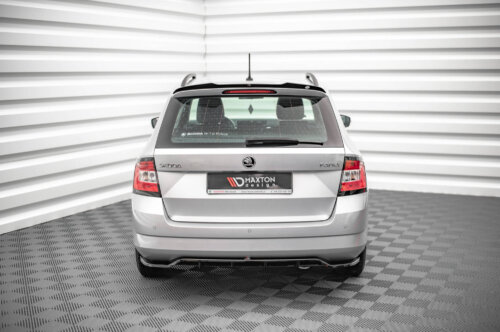 Maxton rear splitter (with vertical bars) for Skoda Fabia Combi Mk3