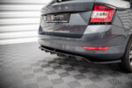 Maxton rear splitter (with vertical bars) for Skoda Fabia Combi Mk3 Facelift