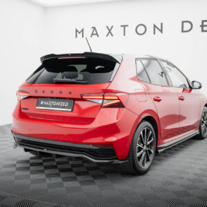 Maxton stražnji splitter (s vertikalnim šipkama) za Skoda Fabia Monte Carlo Mk4