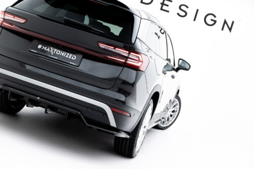 Maxton rear splitter (with vertical bars) for Skoda Kodiaq Mk2
