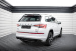Maxton rear splitter (with vertical bars) for Skoda Kodiaq RS Mk1 / Mk1 Facelift