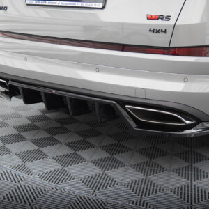 Maxton stražnji splitter (s vertikalnim šipkama) za Skoda Kodiaq RS Mk1 / Mk1 Facelift