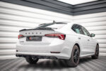 Maxton rear splitter (with vertical bars) for Skoda Octavia Mk4