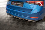 Maxton rear splitter (with vertical bars) for Skoda Octavia Sportline Mk4