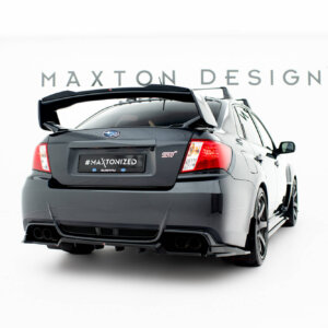 Maxton stražnji splitter (s vertikalnim šipkama) za Subaru Impreza WRX STI Mk3 Facelift