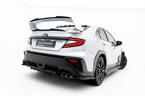 Maxton rear splitter (with vertical bars) for Subaru WRX STI Mk2
