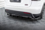 Maxton rear splitter (with vertical bars) for Tesla Model X Mk1 Facelift