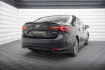 Maxton rear splitter (with vertical bars) for Toyota Avensis Sedan Mk3 Facelift