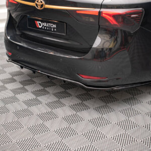 Maxton stražnji splitter (s vertikalnim šipkama) za Toyota Avensis Wagon Mk3 Facelift