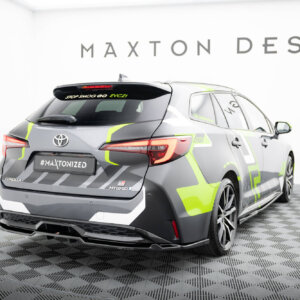 Maxton rear splitter (with vertical bars) for Toyota Corolla GR Sport Touring Sports XII