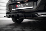 Maxton rear splitter (with vertical bars) for Toyota Corolla Hatchback Mk12