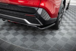 Maxton rear splitter (with vertical bars) for Toyota RAV4 GR Sport Mk5