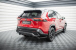Maxton rear splitter (with vertical bars) for Toyota RAV4 GR Sport Mk5