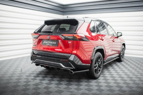 Maxton rear splitter (with vertical bars) for Toyota RAV4 GR Sport Mk5