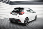 Maxton rear splitter (with vertical bars) for Toyota Yaris GR Sport Mk4