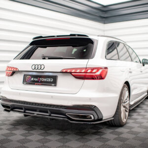 Maxton stražnji splitter (s vertikalnim šipkama) V.1 za Audi A4 S-Line B9 Facelift