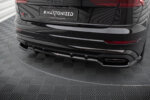 Maxton stražnji splitter (s vertikalnim šipkama) V.1 za Audi SQ8 / Q8 S-Line Mk1 Facelift