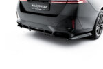 Maxton rear splitter (with vertical bars) V.1 for BMW 5 / i5 M-Pack Sedan / Touring G60 / G61