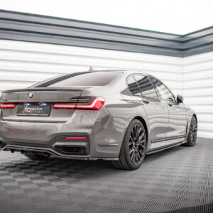 Maxton stražnji splitter (s vertikalnim šipkama) V.1 za BMW 7 M-Pack G11 / G12 Facelift