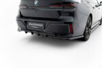 Maxton rear splitter (with vertical bars) V.1 for BMW 7 M-Pack G70