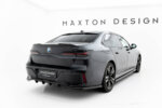 Maxton rear splitter (with vertical bars) V.1 for BMW 7 M-Pack G70