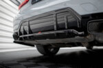 Maxton rear splitter (with vertical bars) V.1 for BMW M340i G20 / G21 Facelift