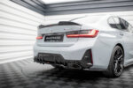 Maxton rear splitter (with vertical bars) V.1 for BMW M340i G20 / G21 Facelift