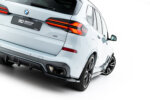 Maxton rear splitter (with vertical bars) V.1 for BMW X5 M-Pack G05 Facelift