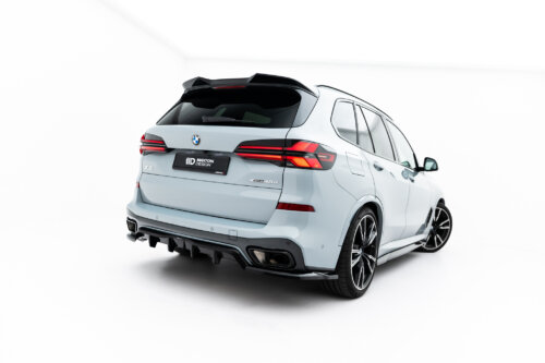 Maxton rear splitter (with vertical bars) V.1 for BMW X5 M-Pack G05 Facelift