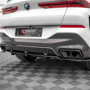 Maxton stražnji splitter (s vertikalnim šipkama) V.1 za BMW X6 M-Pack G06